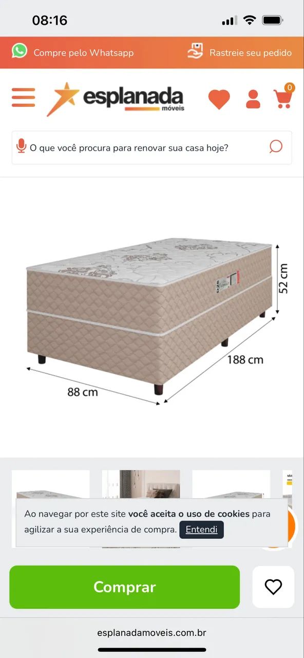 Cama box conjugada  - Foto 2
