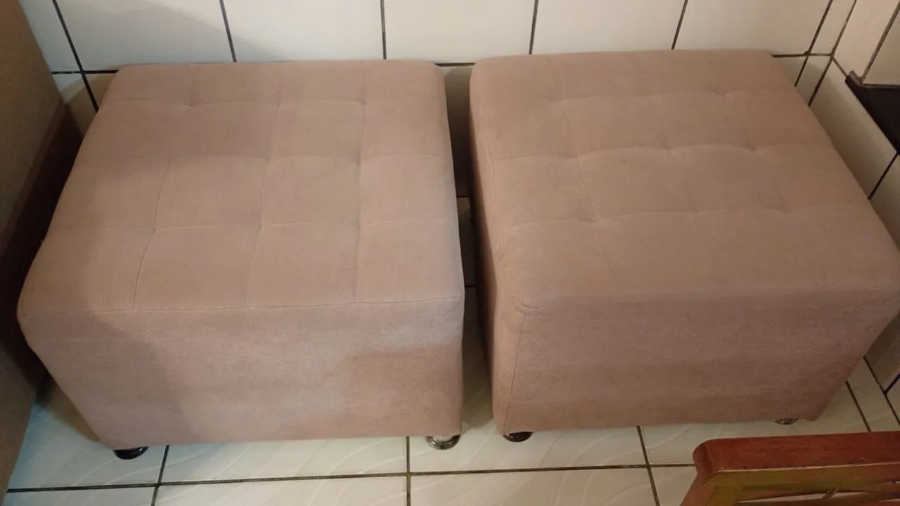 2 Pufs - Pouco usado - Foto 2