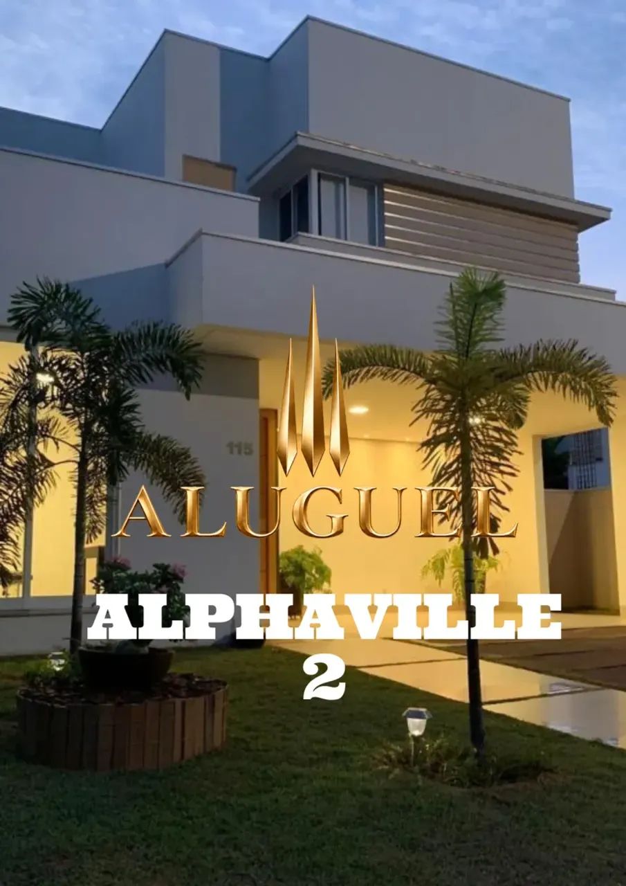 SOBRADO DE ALTO PADRÃO  ALPHAVILLE 2 | CUIABÁ