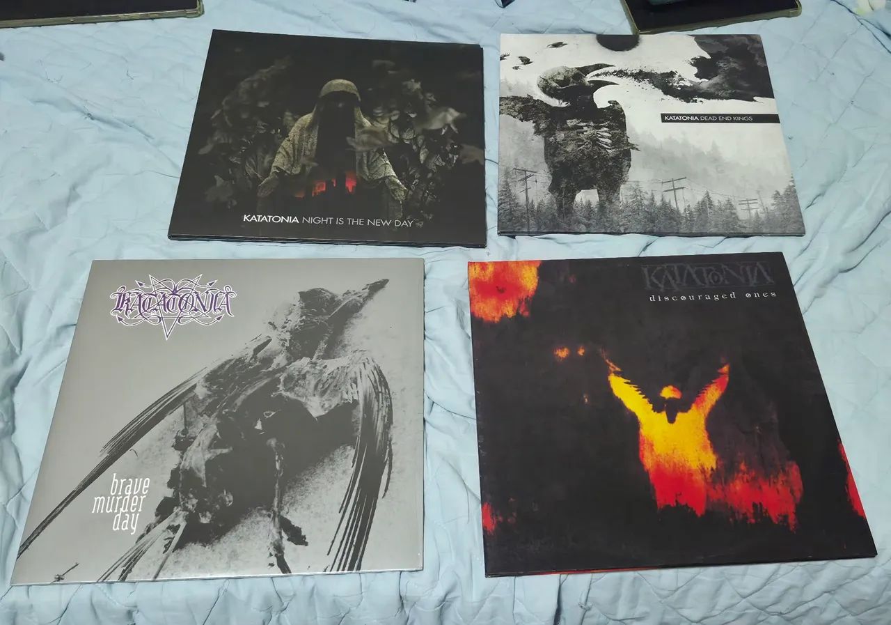 Katatonia LP Vinil Brave Dead End Discouraged Night