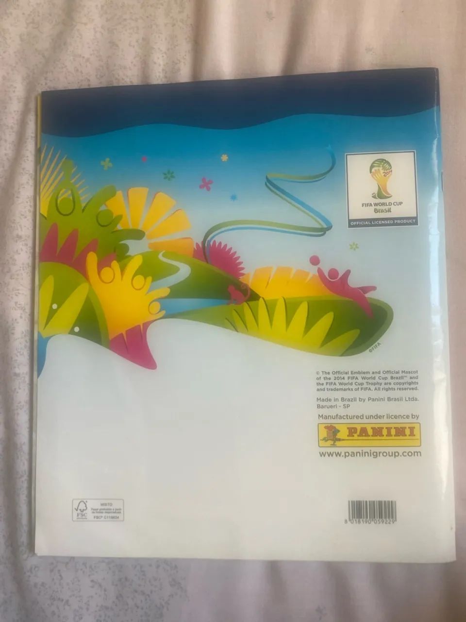 Álbum copa de 2014 completo capa cartão  - Foto 2