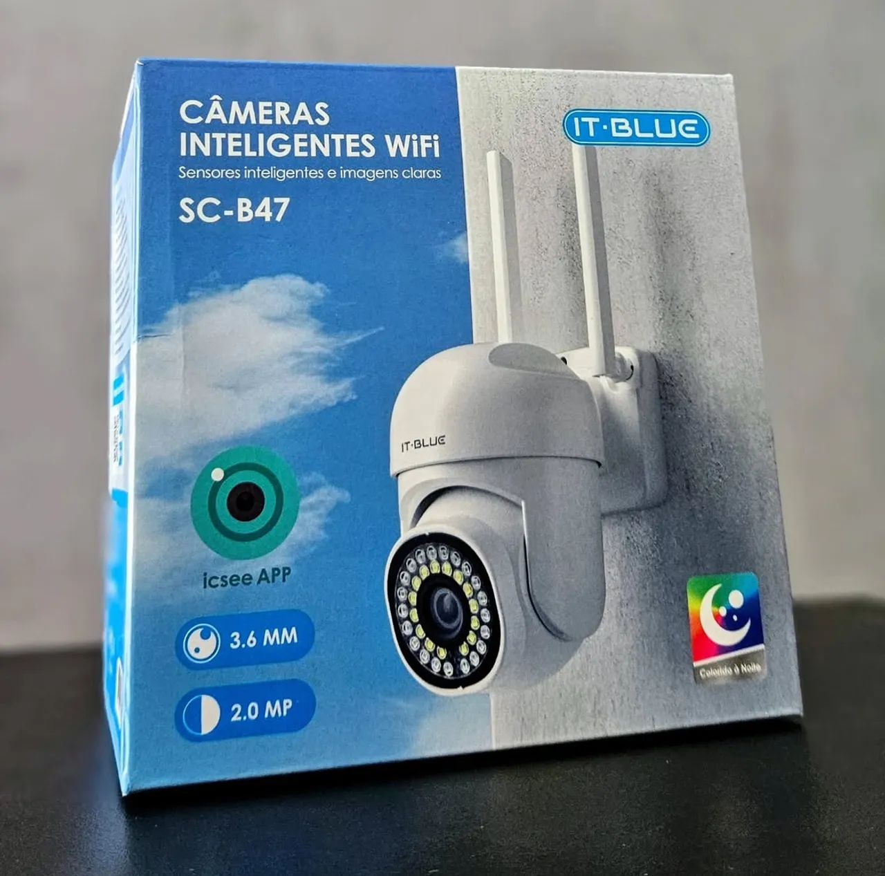 Câmera Wifi Inteligente (entrega gratis) - Foto 2