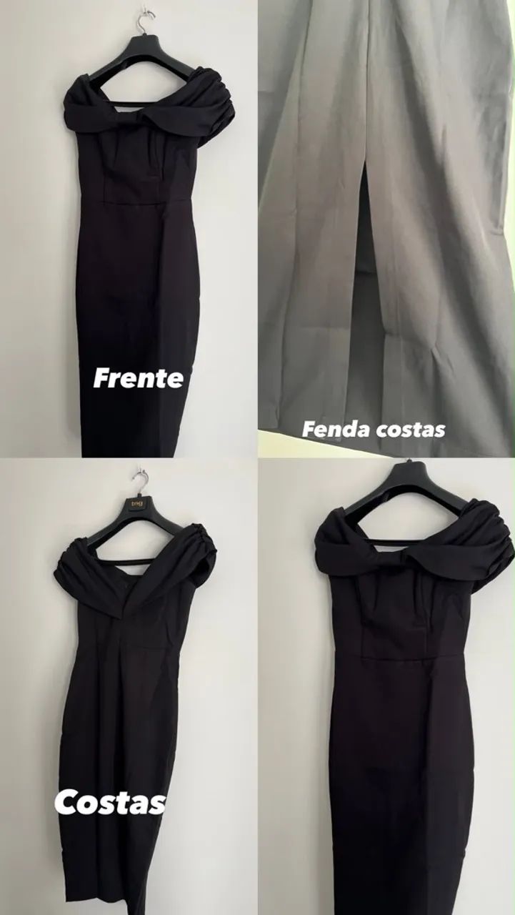 Vestido Midi Tamanho M