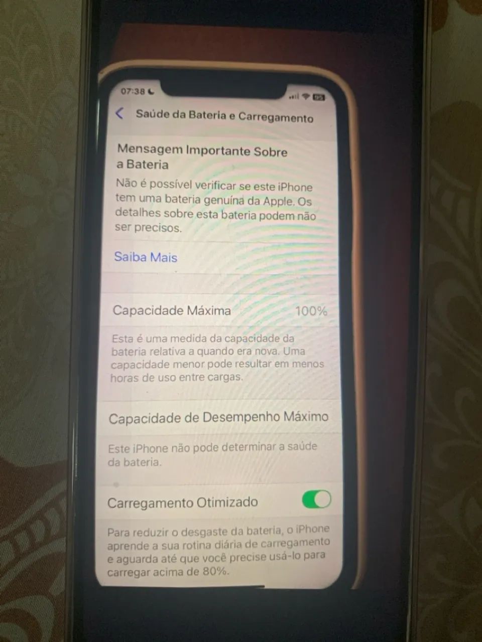 iPhone XR branco 128 950,00 - Foto 5