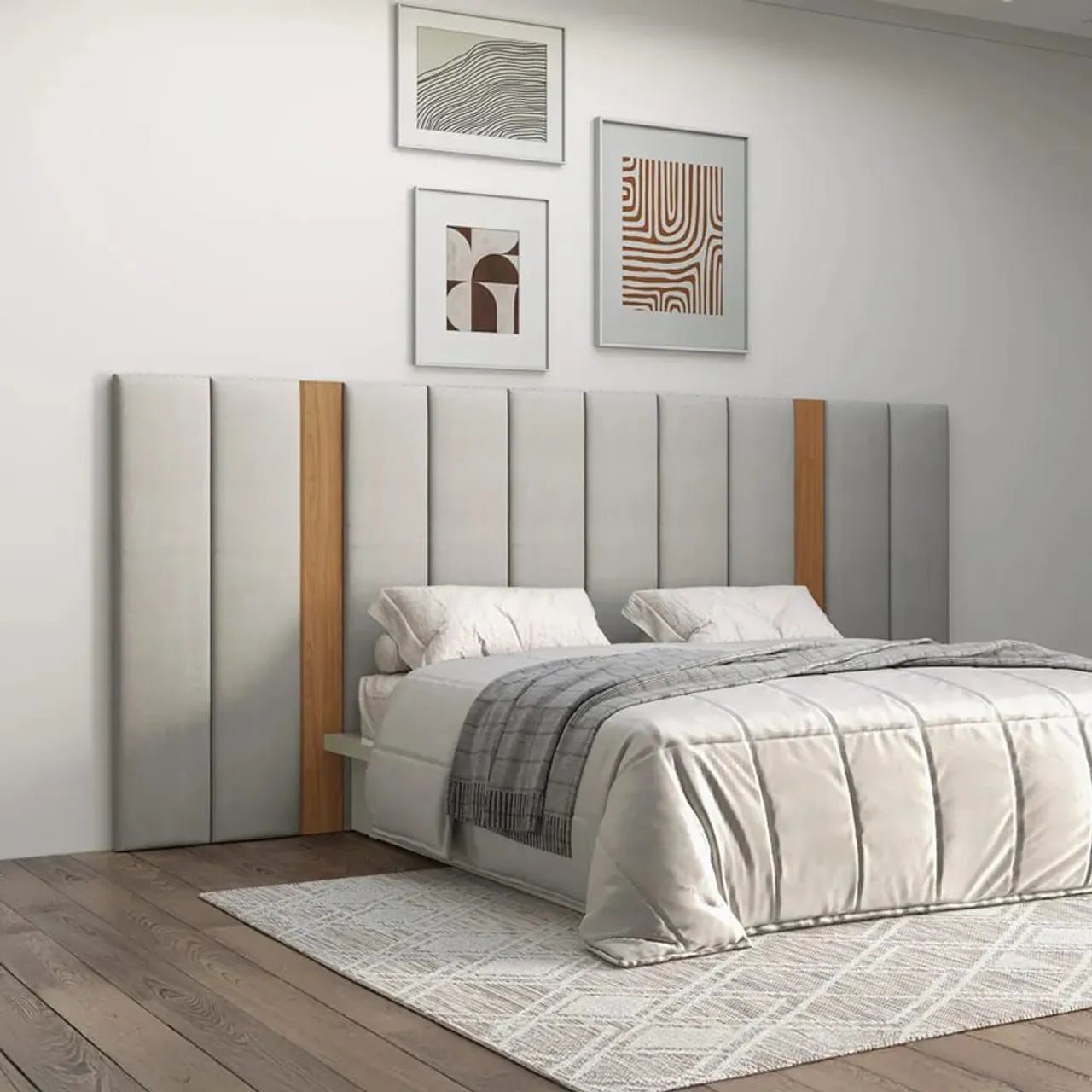 CABECEIRA ESTOFADA/ CASAL E QUEEN