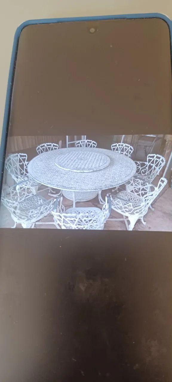 Mesa em alumínio 