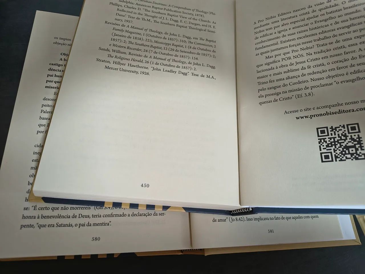 Box Manual de Eclesiologia e Teologia de John Leadley Dagg - Um verdadeiro clássico! - Foto 5