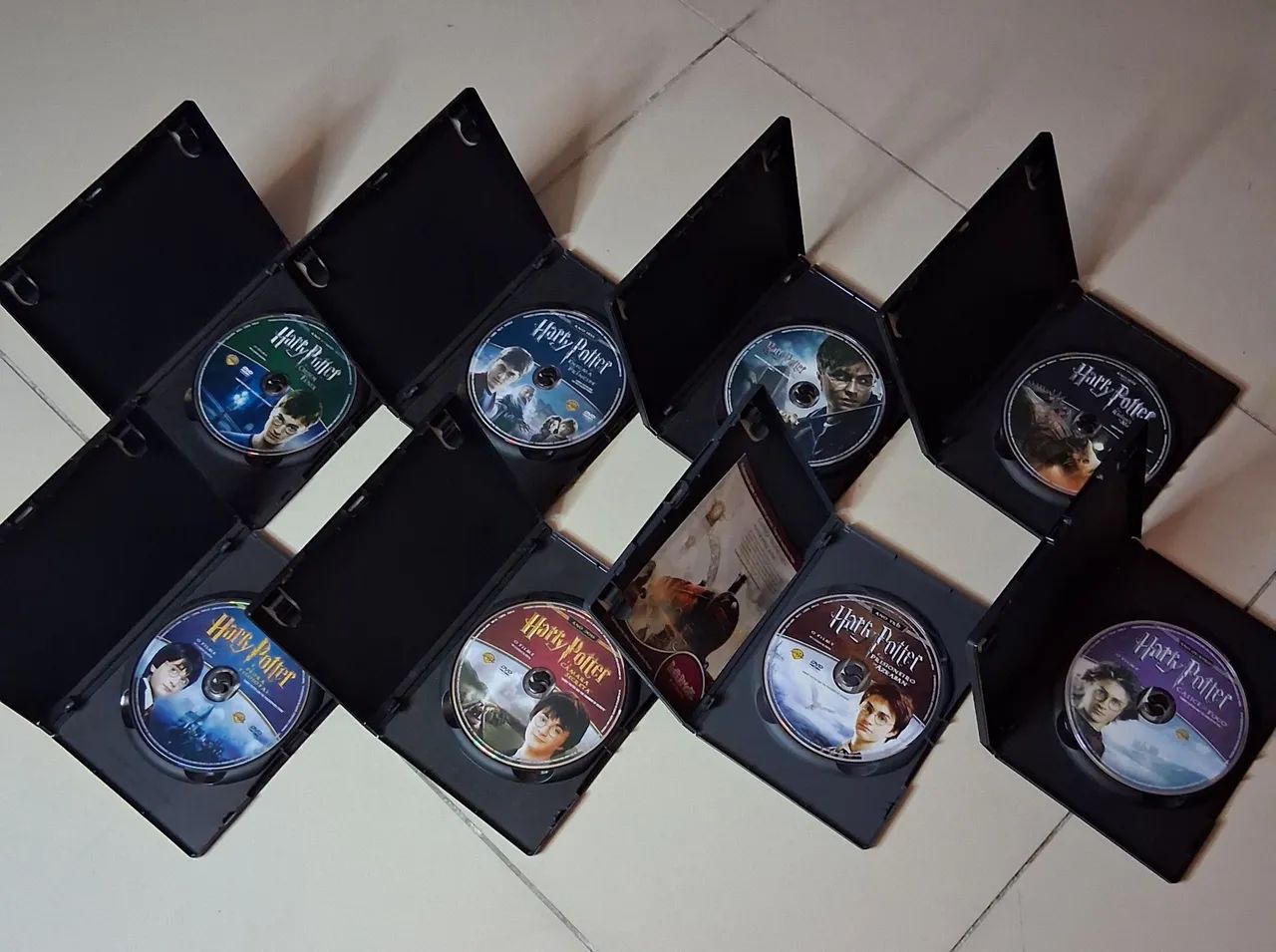 DVD Harry Potter 1 2 3 4 5 6 7 Parte 1 e 2 - Foto 3
