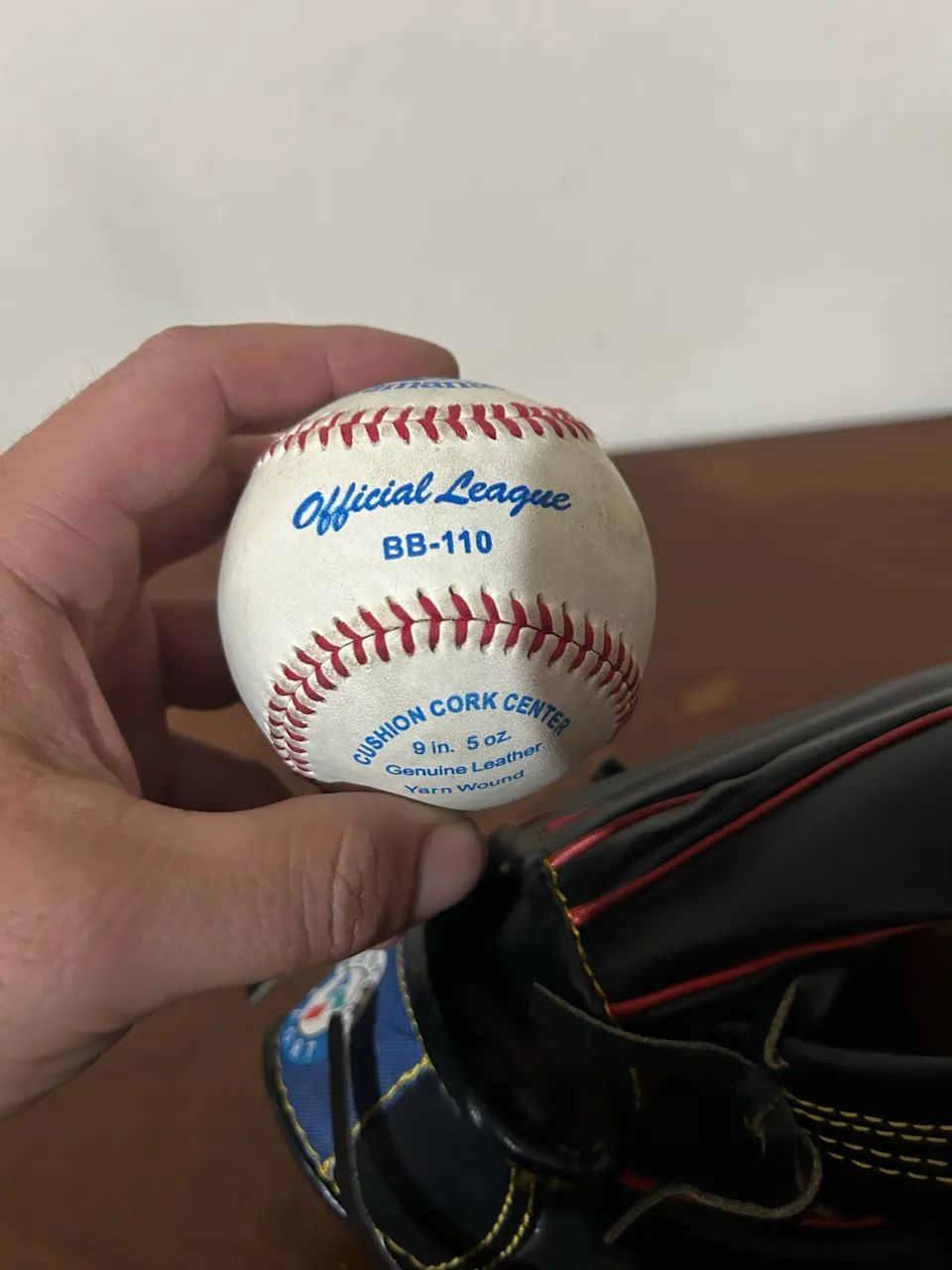 Luva e bola de Baseball Oficial  - Foto 5