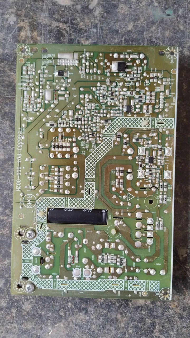 Placa fonte e placa principal Smartv AOC 32 Led TV  - Foto 4