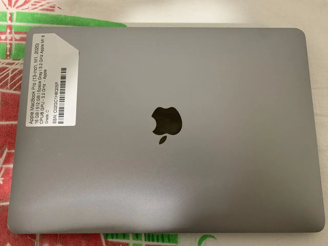 充放電回数12回　MacBook pro 2020年M1 16GB 512GB OTH Produtos - MacBook Pro 2020, MYD92BZ/A, Chip M1, 13.3'', 8GB