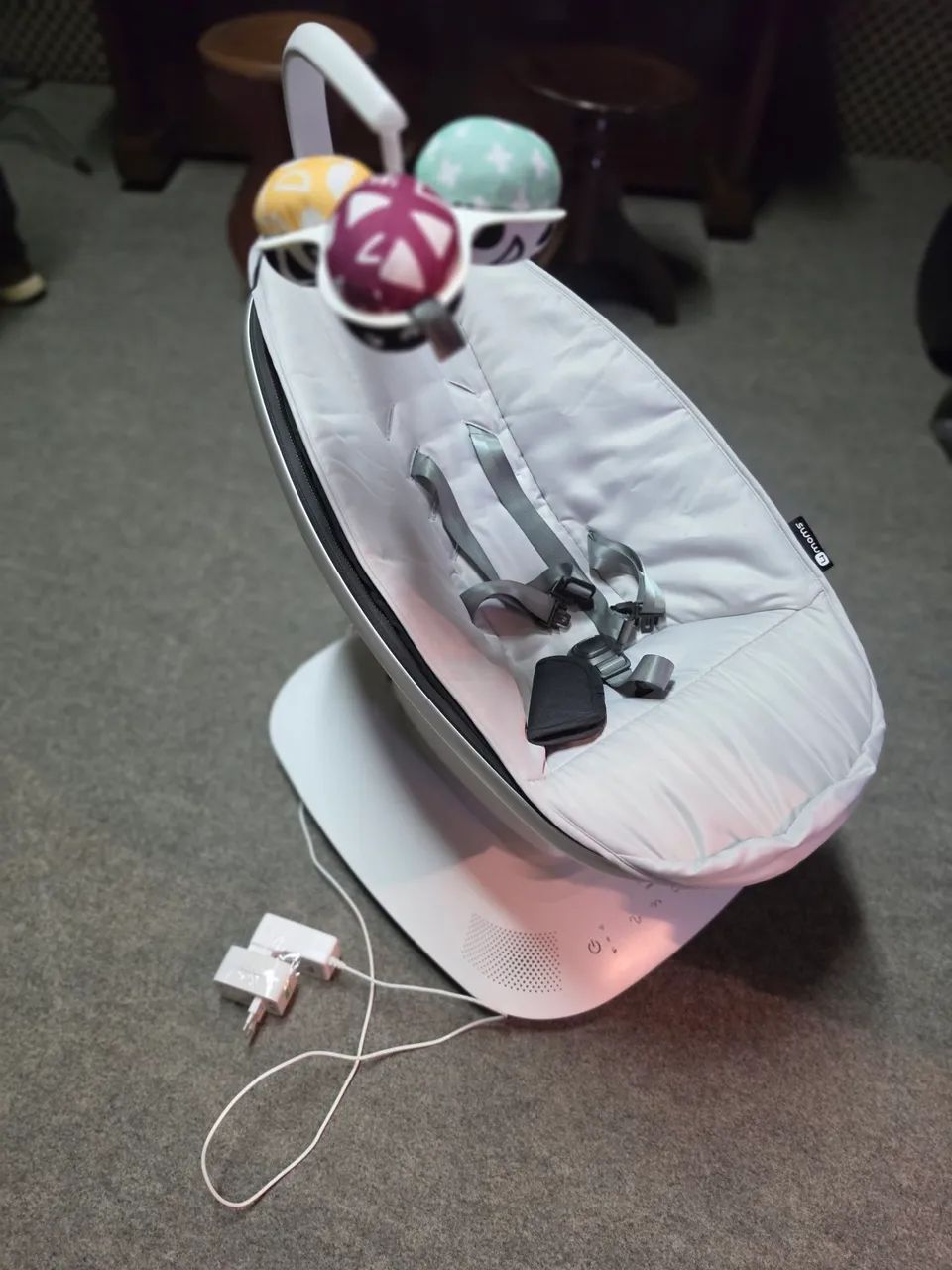 Cadeira balanço bebê MamaRoo 5.0 perfeito estado! - Foto 2
