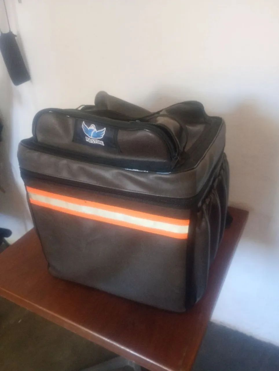 Bolsa delivery acabamento em couro resistente ZAP *53 - Foto 3