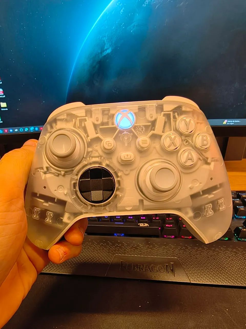 Controle Xbox customizado com hall effect - Foto 4