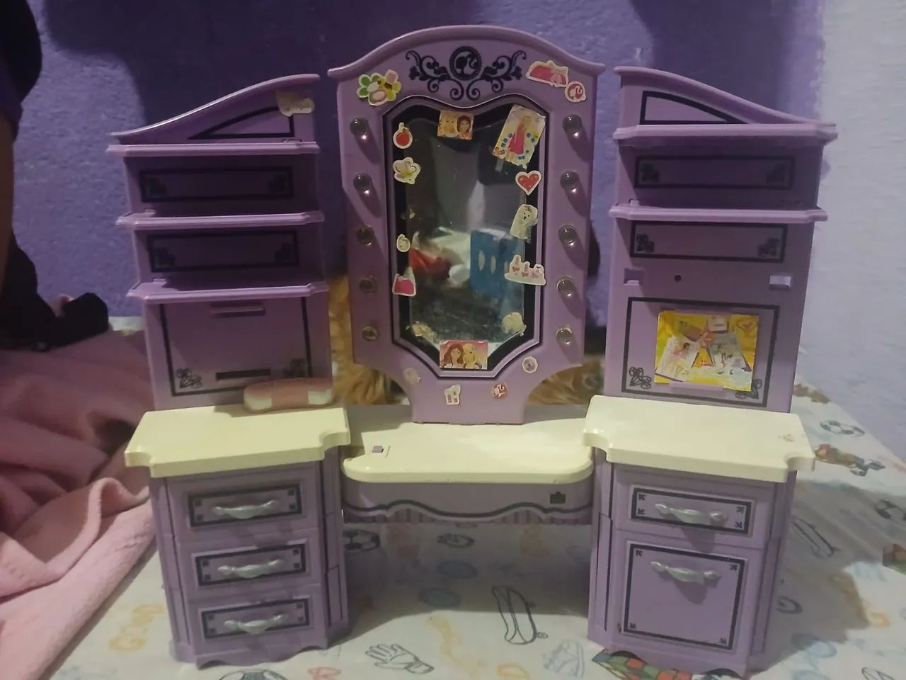 Penteadeira da Barbie 