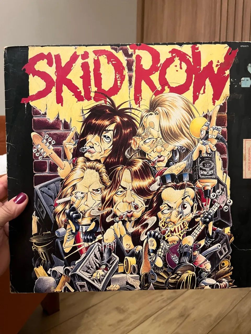Relíquia Disco de Vinil Original - SKID ROW - Foto 3