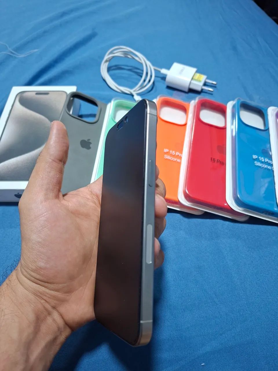IPHONE 15 PRO MAX 256GB ZERO!!! - Celulares e Smartphones