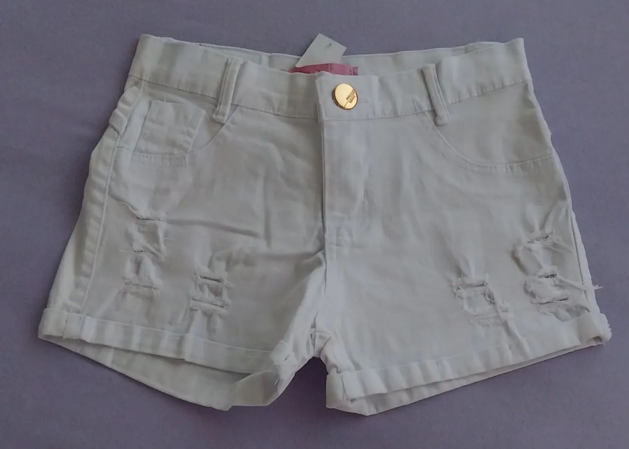 Vendo bermudinhas jeans lindas e confortáveis  - Foto 3