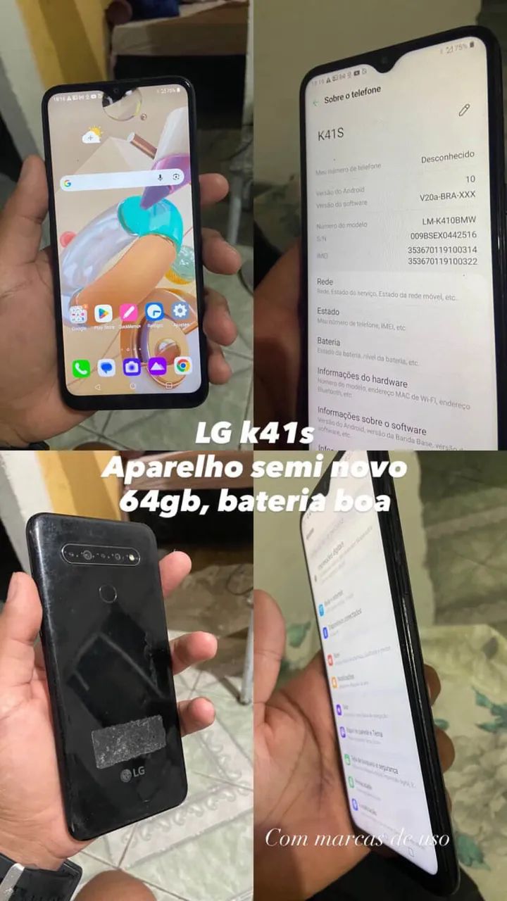 LG k41s