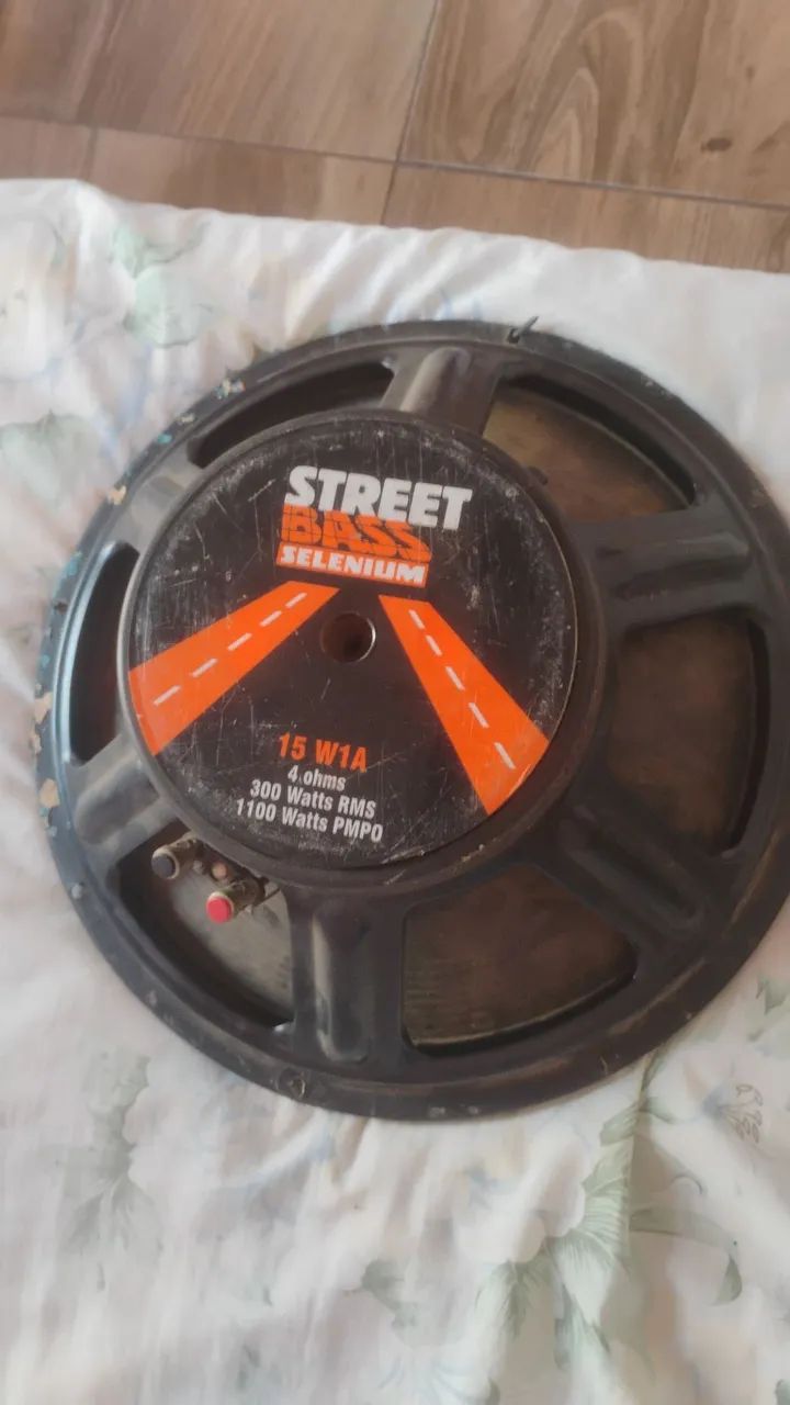 Vendo alto falante de 15 polegadas  - Foto 2