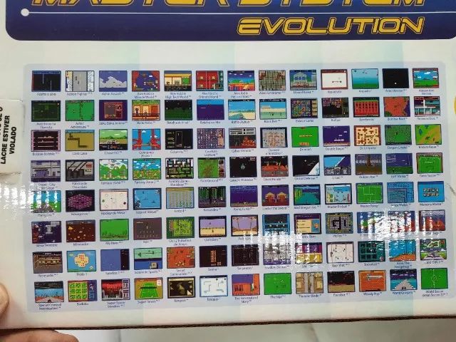 Master System Evolution C/ 132 jogos - Foto 3