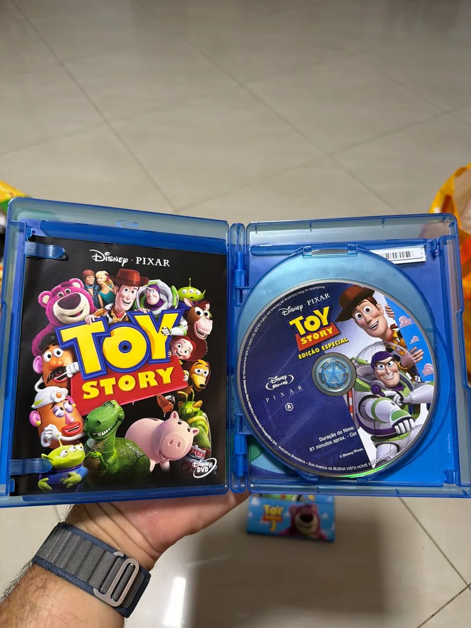 Blu Ray Toy Story 1, 2 e 3 (collection) - Foto 2