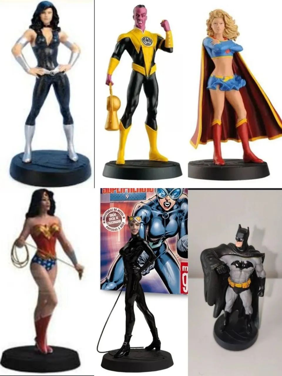 ACTION FIGURES BATMAN, SUPERMAN, MULHER MARAVILHA,SPIDERMAN, IRON STUDIOS, MARVEL SELECT - Foto 4