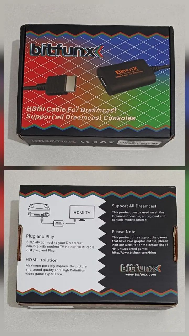 Dreamcast adaptador hdmi