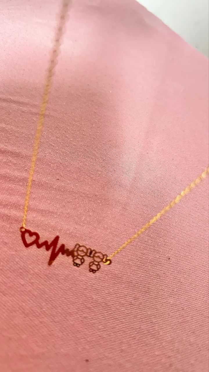 Cordão batimentos e duas meninas - Foto 3