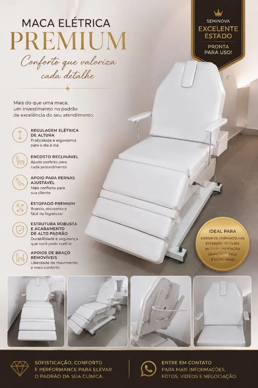 Maca elétrica para estética  