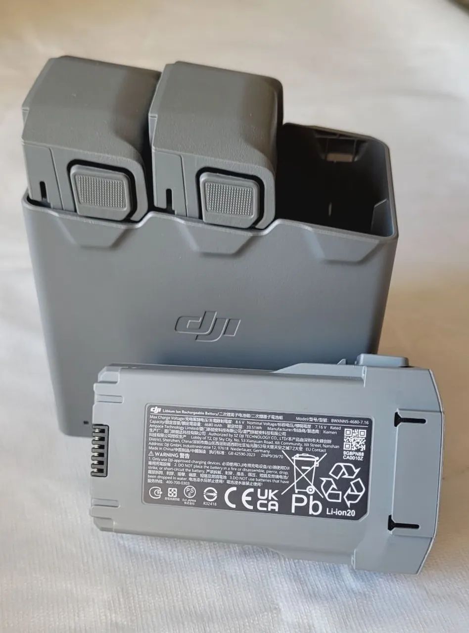 Drone DJI MINI 5 PRO FLY MORE COMBO PLUS - NF, ANAC, acessórios - como novo - Foto 4