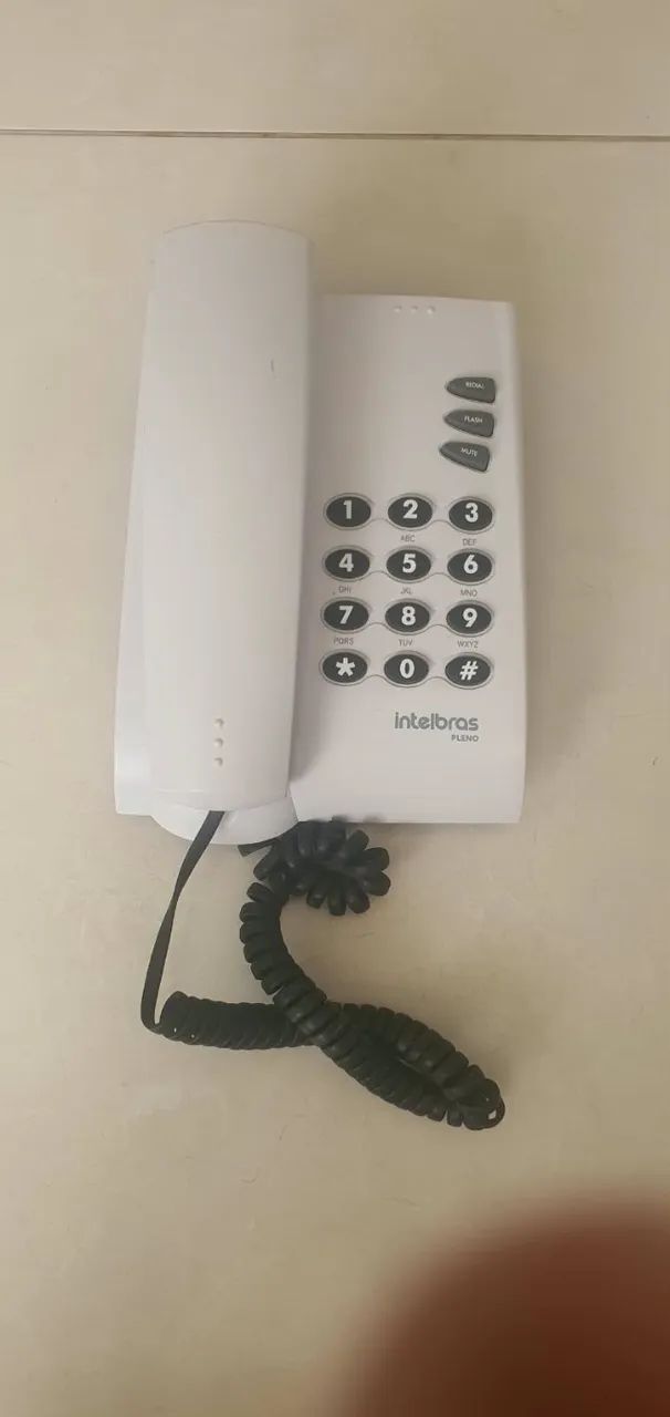 Telefone fixo Intelbras branco - Foto 2