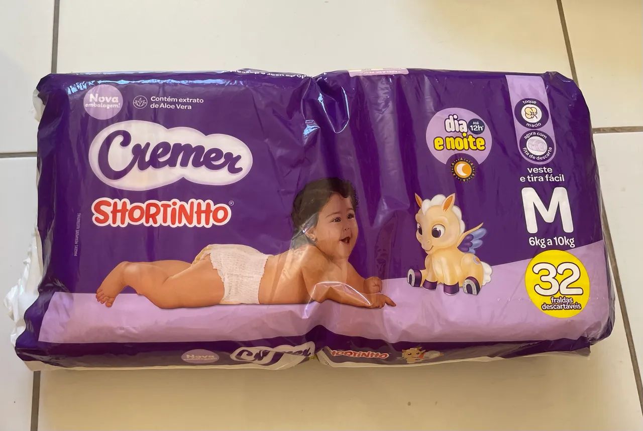 Fralda descartável bebê 