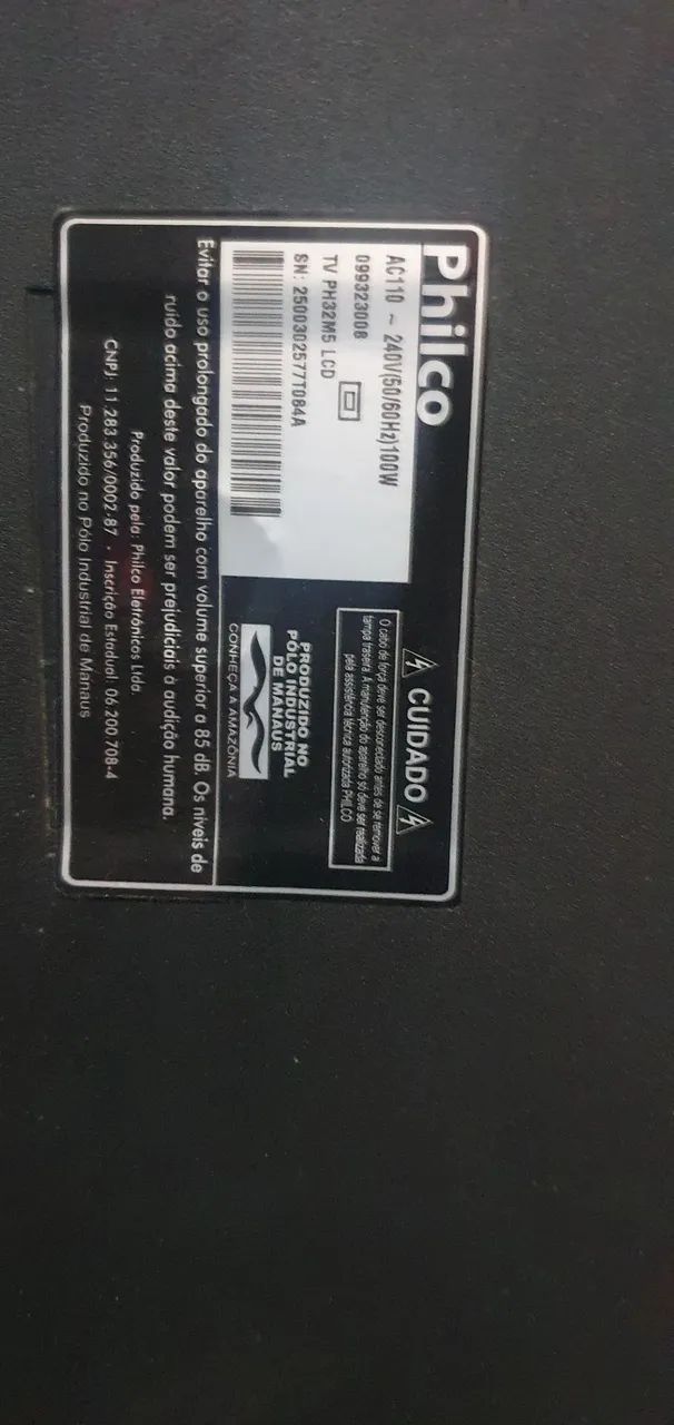 Vendo TV Philips 32 com defeito  - Foto 5