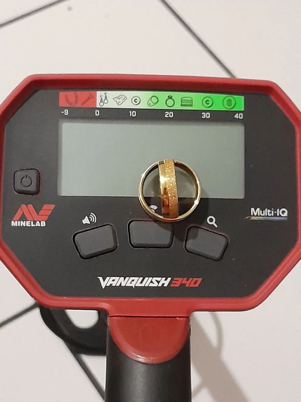 Detector de metais novíssimo!