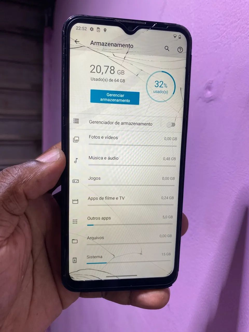 Moto g9 play trincado  - Foto 4