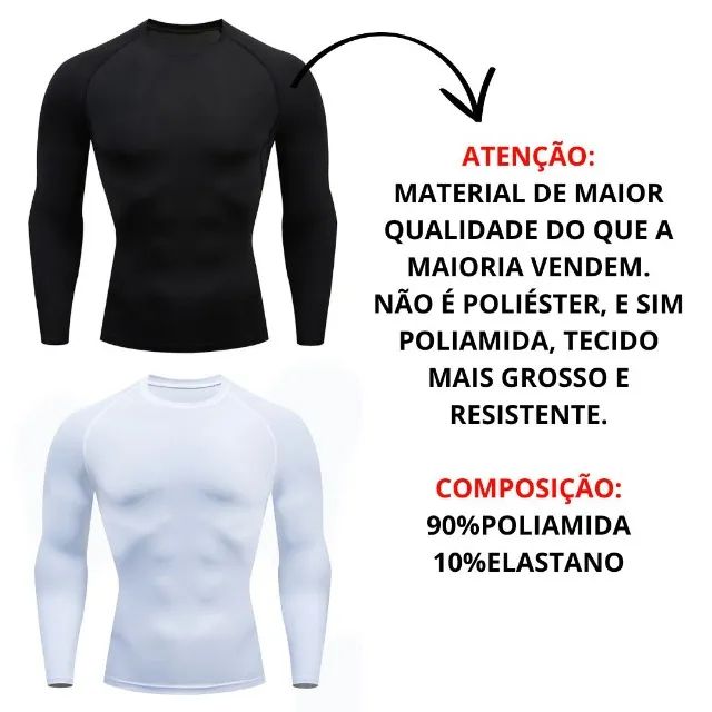 Camiseta de Compressão Camuflada - Foto 5