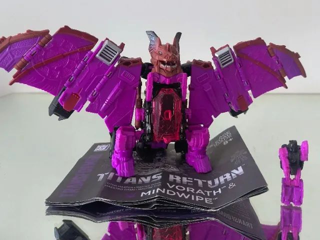Figure Transformers Titans Return - Mindwipe e Vorath, completo e original Hasbro, Tf