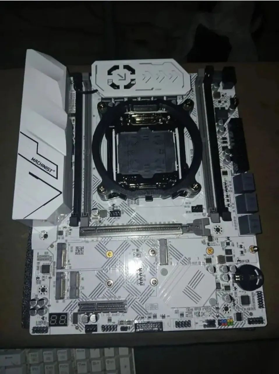 Kit placa mãe Machinist U9 com módulo tpm2.0 asus incluso + 32gb memória +e5 2680 