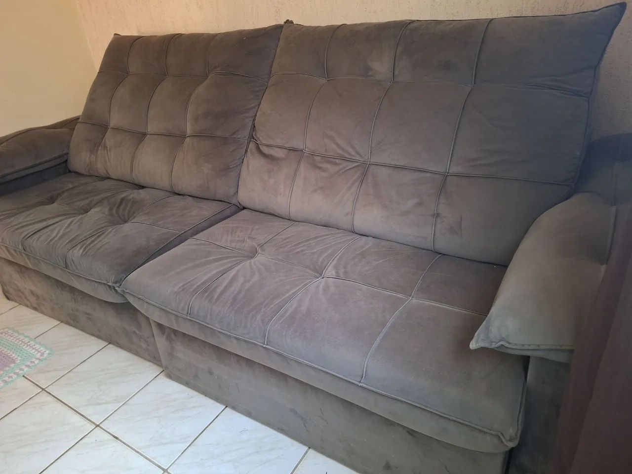 Vendo Sofá 3mt x 2mt aberto - Foto 3