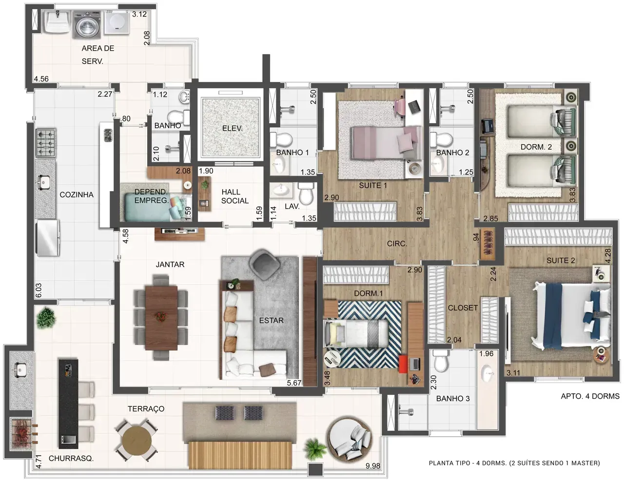 PLANTA 183m²