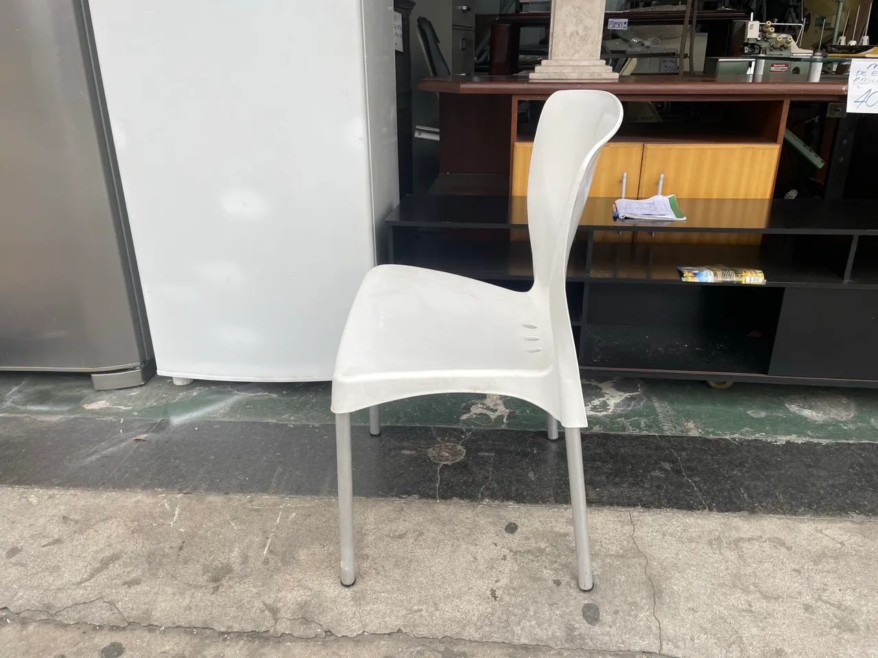 Cadeira Bistrô Branco  - Foto 4