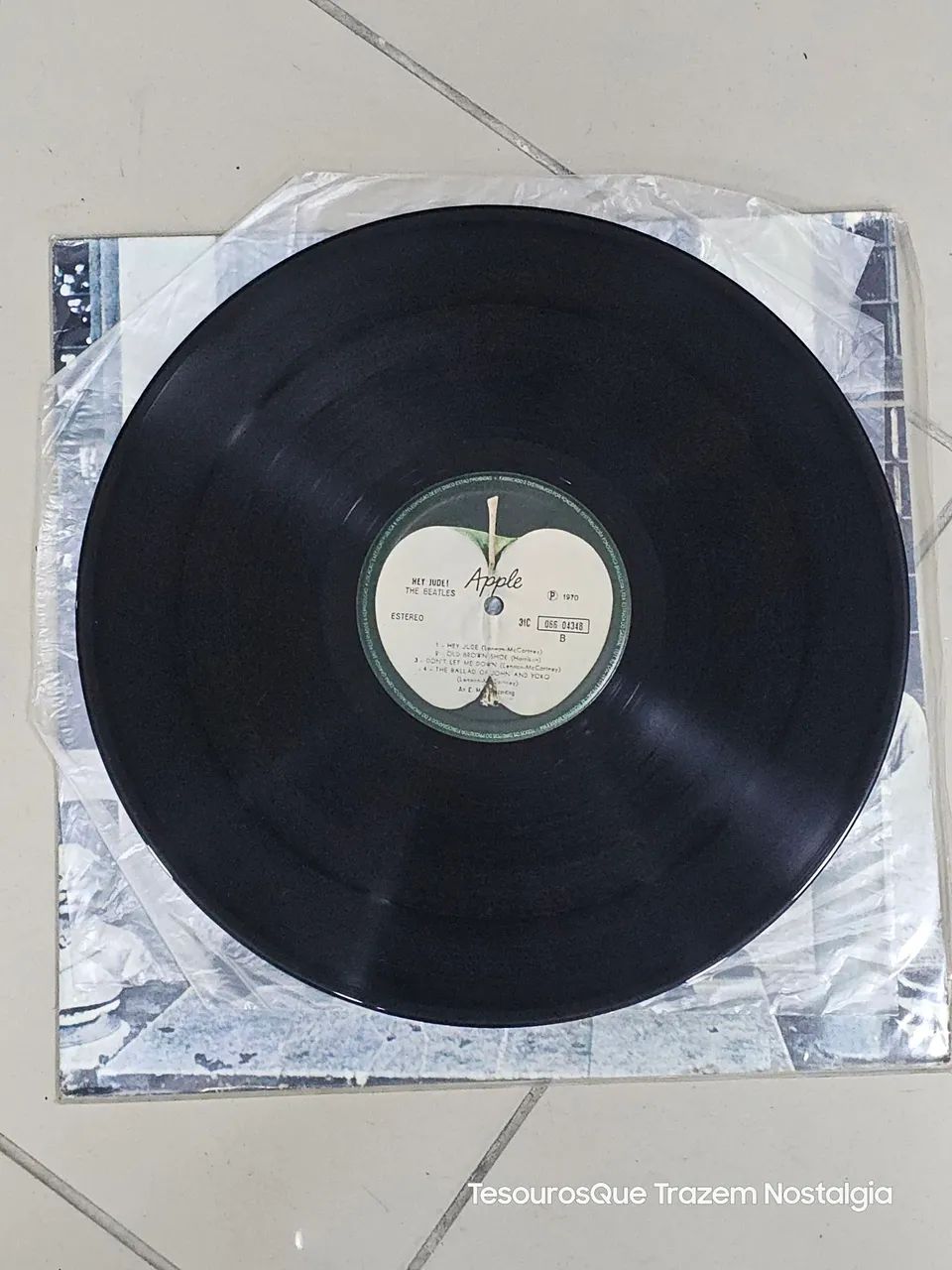 Vinil/Lp Beatles Hey Jude - Stereo 1970 - Foto 5