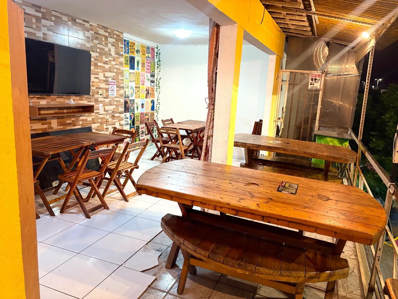 Repasse de ponto comercial em funcionamento
