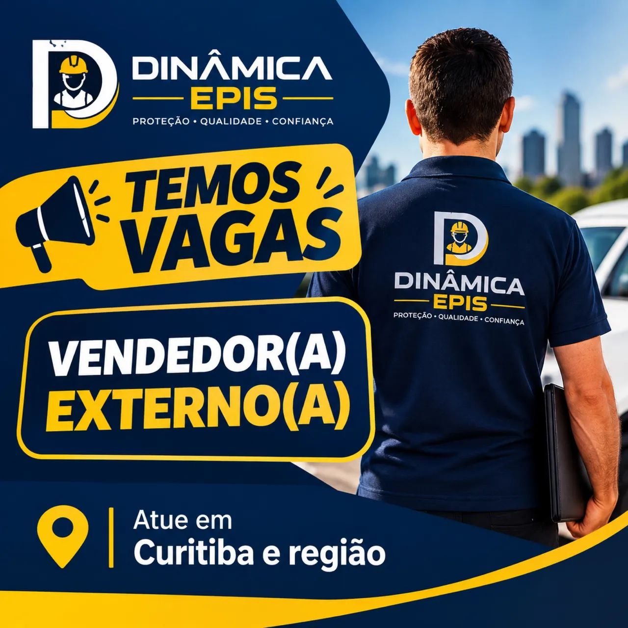 Vaga para vendedor externo