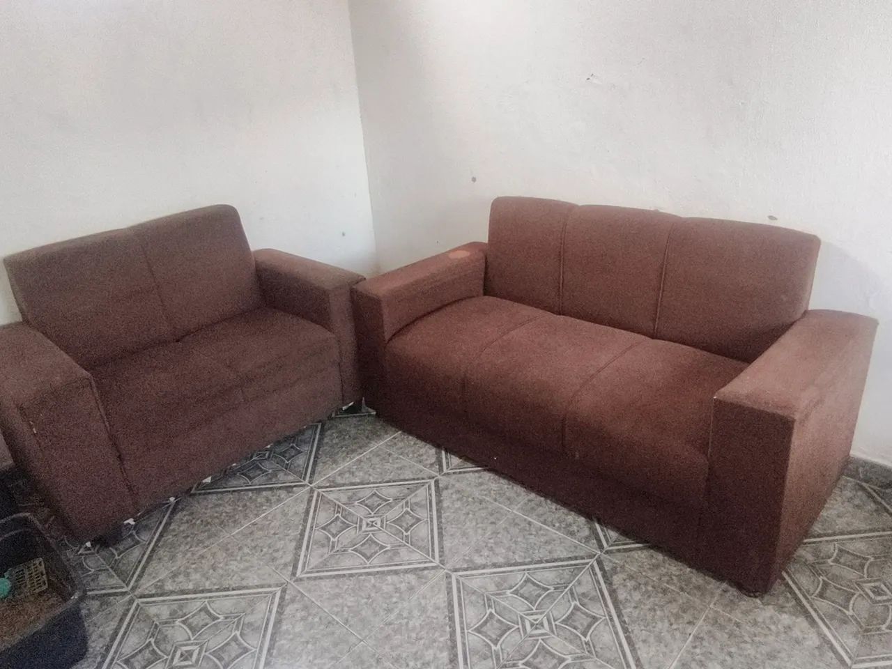 Conjunto de Sofás 2 e 3 Lugares 