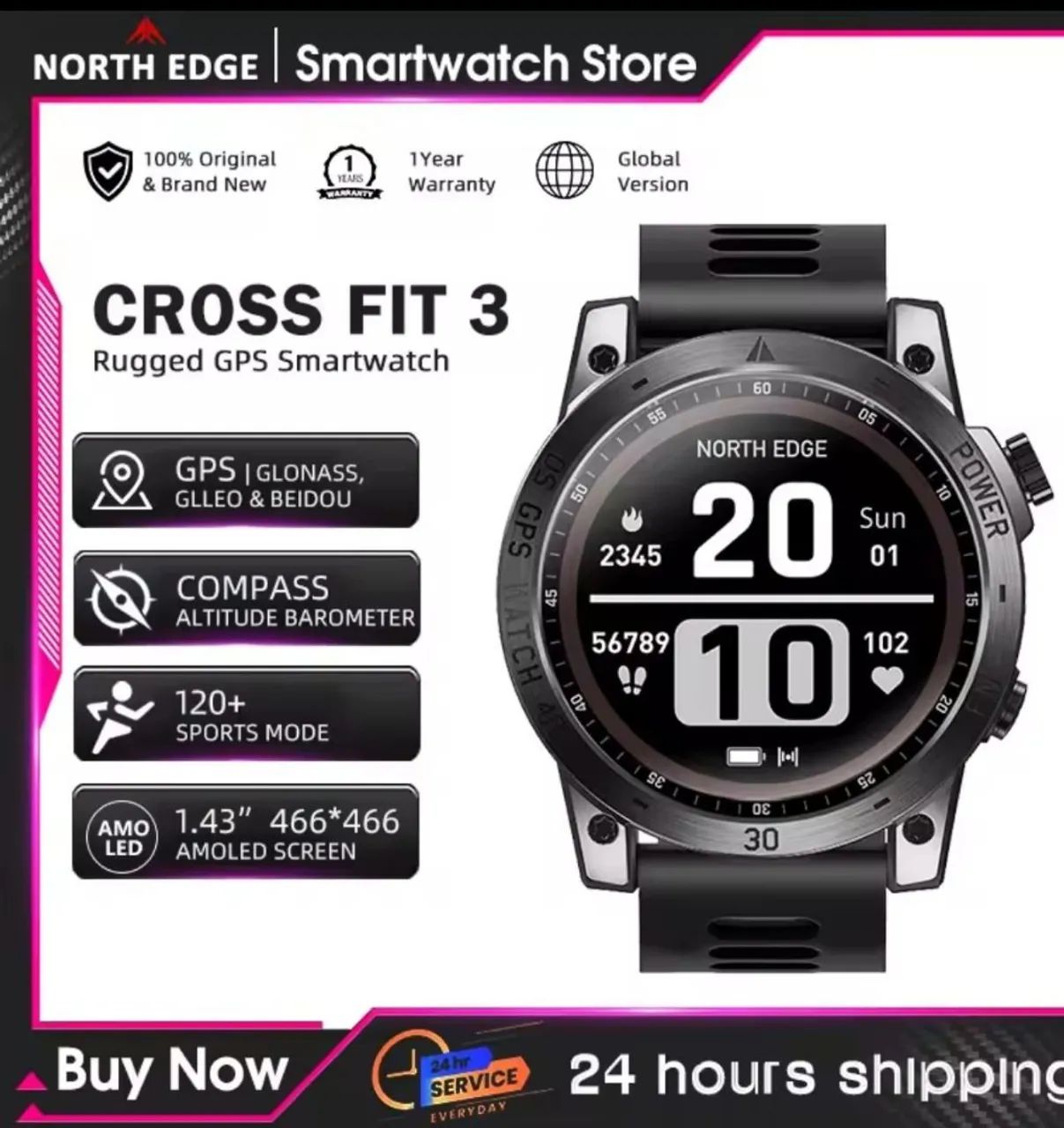North Edge smartwatch  - Foto 3