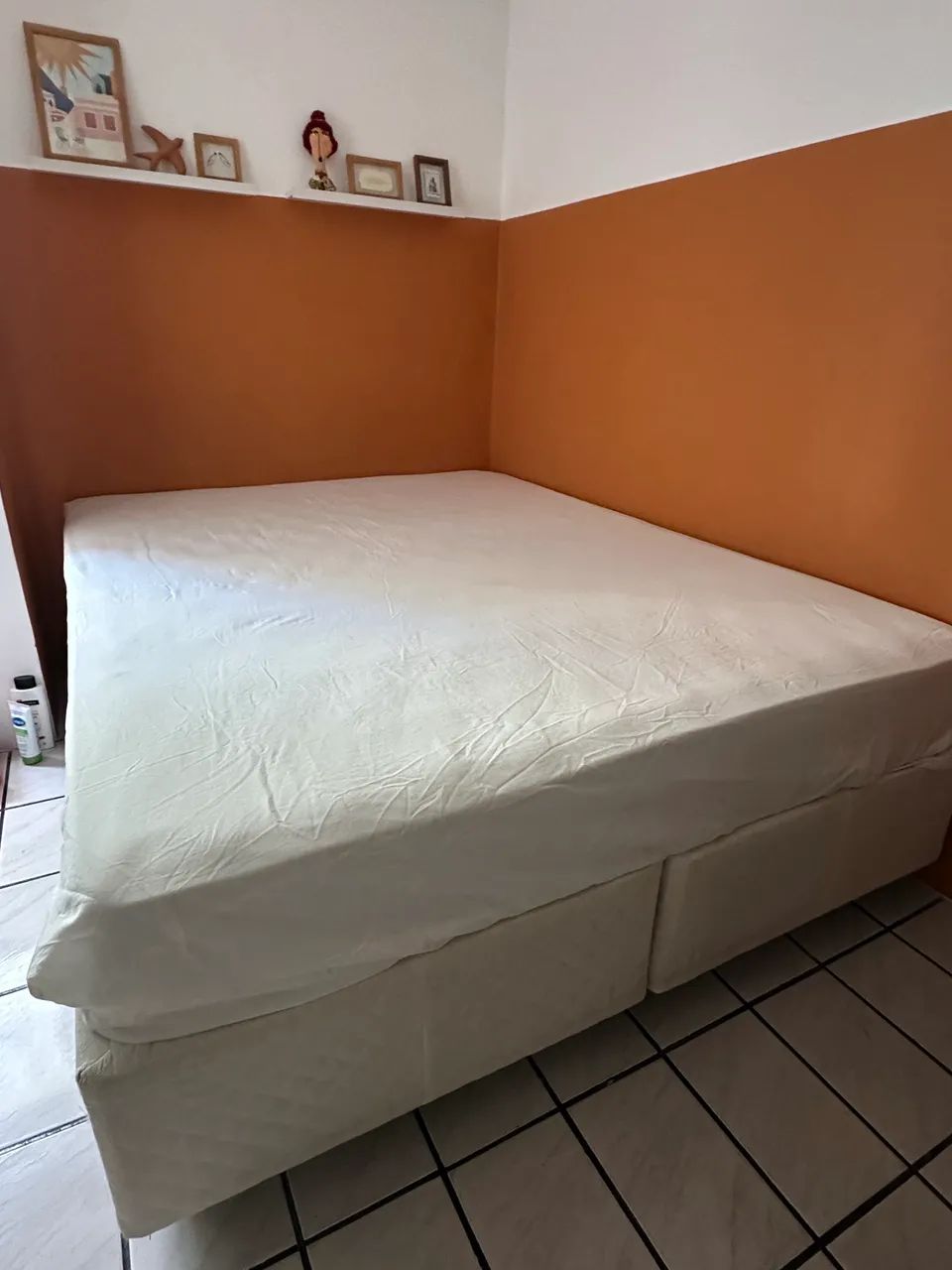 Colchão pró-saúde Ortobom + base + pillow top 