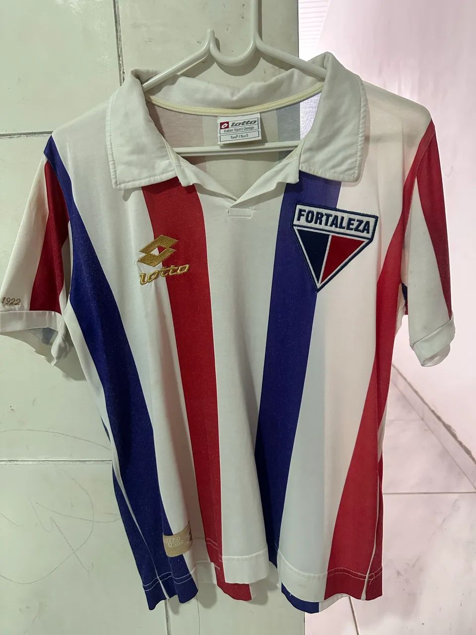 Camisa Retrô Fortaleza Lotto