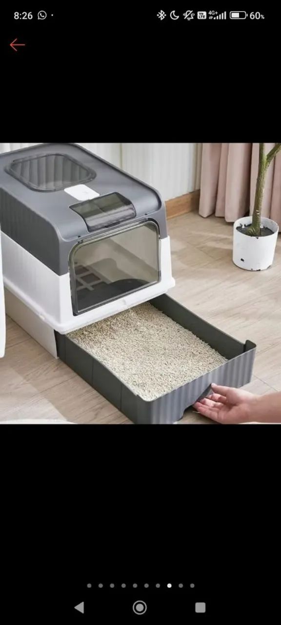 Banheiro para gatos 
